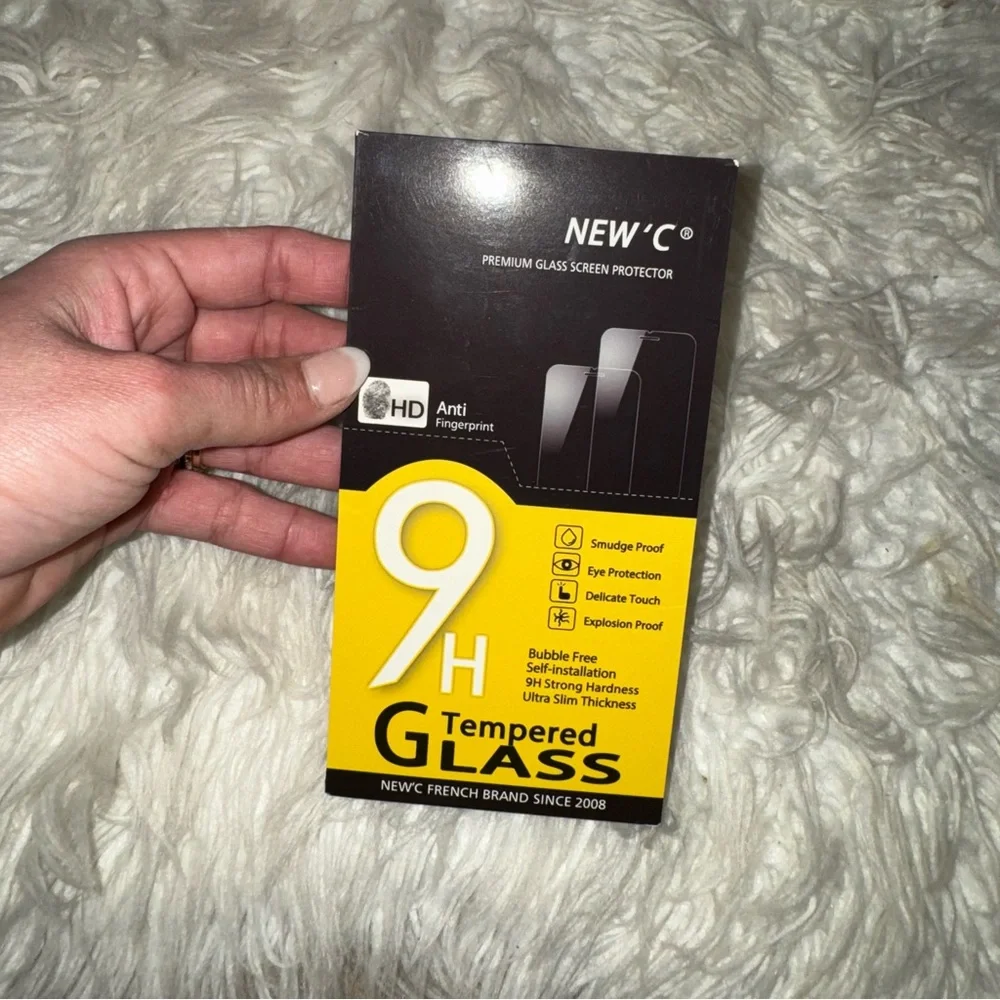 NEW'C 3 Pack Designed for iPhone 17/17 Pro,iPhone 16 Pro Screen Protector